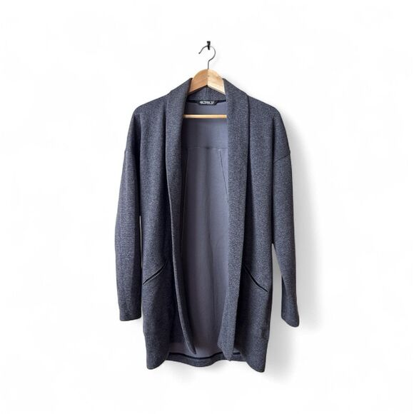Arc'teryx Sweaters - Arc'teryx Womens Gray Laina Cardigan Size SM Sweater Long Open Front Mid Thigh